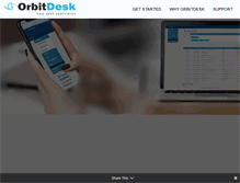 Tablet Screenshot of orbitdesk.com